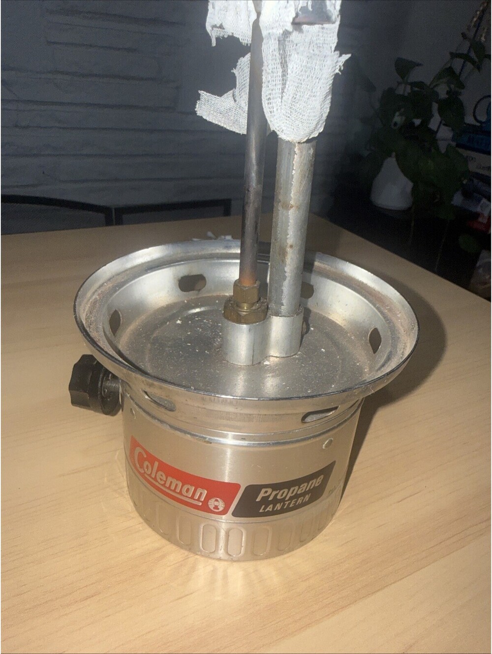 Coleman 5114 Propane - Burner Assembly With Burner Base And Knob